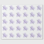 Gepersonaliseerde chique luxe bruiloft inpakpapier (Vlak)