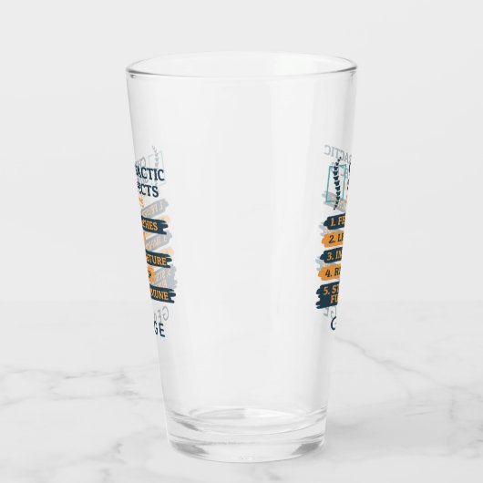 Gepersonaliseerde Chiropractische bijwerkingen Dad Glas (Links)