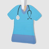 Gepersonaliseerde chirurg kerstversiering ornament (voorkant)