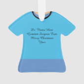 Gepersonaliseerde chirurg kerstversiering ornament (achterkant)