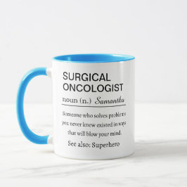 Gepersonaliseerde chirurgische oncoloog definitie mok