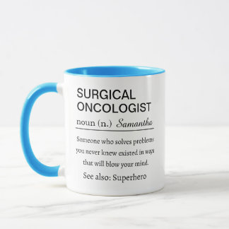 Gepersonaliseerde chirurgische oncoloog definitie mok