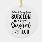 Gepersonaliseerde chirurgische technologie | Chiru Keramisch Ornament (Voorkant)