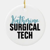 Gepersonaliseerde chirurgische technologie | Chiru Keramisch Ornament (Achterkant)