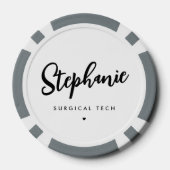 Gepersonaliseerde chirurgische technologie | Chiru Poker Chips (Achterkant)