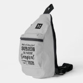 Gepersonaliseerde chirurgische technologie | Chiru Sling Bag (Rechterhoek)