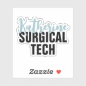 Gepersonaliseerde chirurgische technologie | Chiru Sticker (Vel)