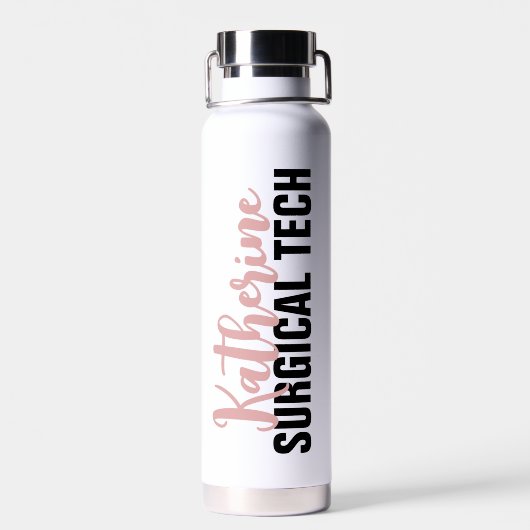 Gepersonaliseerde chirurgische technologie | Chiru Waterfles (Achterkant)