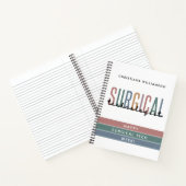 Gepersonaliseerde Chirurgische Technologist Week O Notitieboek (Binnen)