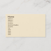 Gepersonaliseerde chocolade-ananas met roze hart visitekaartje (Achterkant)