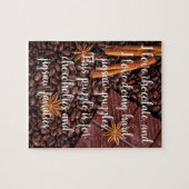 Gepersonaliseerde chocolade puzzel voor genieën legpuzzel (Horizontaal)