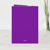 Gepersonaliseerde Chocolade Snoep Bar Party Invita (Achterkant)