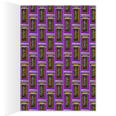 Gepersonaliseerde Chocolade Snoep Bar Verjaardag K (Binnen (Rechts))