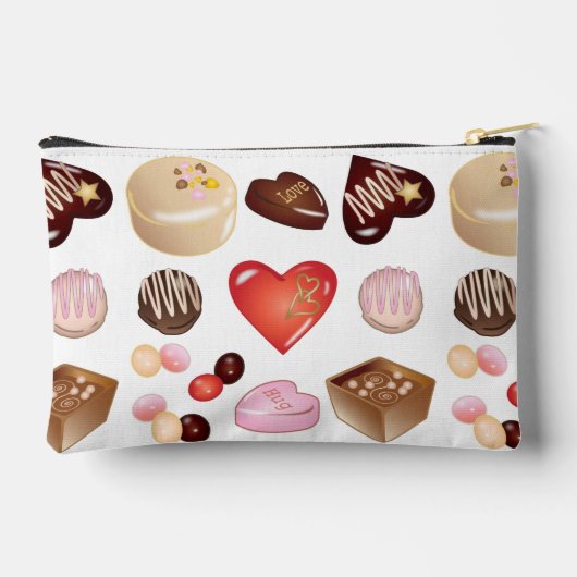Gepersonaliseerde Chocolade Snoep Hart Etui (Achterkant)