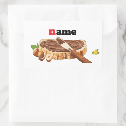 Gepersonaliseerde Chocolade Verspreid LABEL Grappi (Tas)