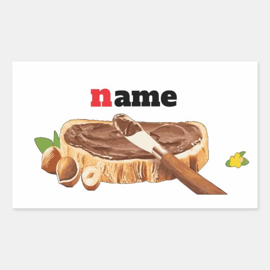 Gepersonaliseerde Chocolade Verspreid LABEL Grappi (Voorkant)