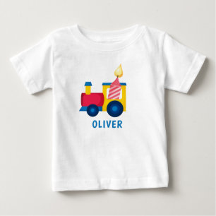 Gepersonaliseerde Choo Choo I'm 1 Trein Thema Verj