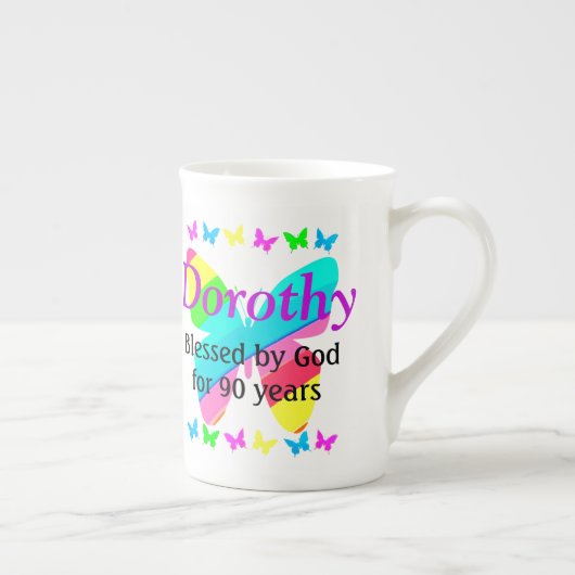  GEPERSONALISEERDE CHRISTELIJKE 90E VERJAARDAG MOK (Rechts)