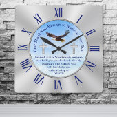 Gepersonaliseerde Christelijke geschenken voor Pas Vierkante Klok