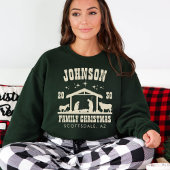 Gepersonaliseerde Christelijke kerststal Tri-Blend Shirt