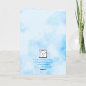 Gepersonaliseerde Christelijke, paase Kaart voor m (Achterkant)