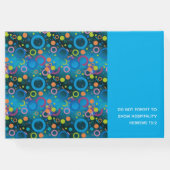 Gepersonaliseerde Christelijke scripts - BLUE Circ Gastenboek (Achterkant)