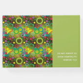 Gepersonaliseerde Christelijke scripts met GREEN c Gastenboek (Achterkant)