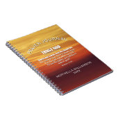Gepersonaliseerde Christelijke TRUST GOD Prayer Jo Notitieboek (Rechterzijde)