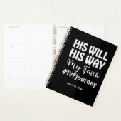 Gepersonaliseerde Christelijke "zijn wil" IVF/onvr Planner (Display)