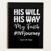 Gepersonaliseerde Christelijke "zijn wil" IVF/onvr Planner (Voorkant)