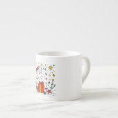 gepersonaliseerde Christmas Expresso mok (Voorkant rechts)
