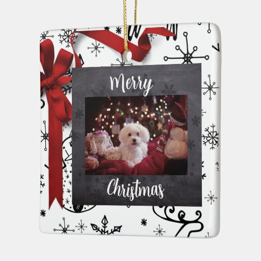 Gepersonaliseerde Christmas Pet Thema Ornament (Links)