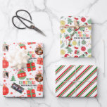 Gepersonaliseerde Christmas Wrapping Paper Design<br><div class="desc">Creëer biedt een unieke vakantie-ervaring met gepersonaliseerd kerstinpakpapier. Pas uw geschenken aan met namen,  foto's en feestelijke design voor een onvergetelijke touch.</div>