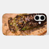 Gepersonaliseerde Cicada Insect Apple iPhone Case (Achterkant (horizontaal))