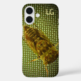 Gepersonaliseerde Cicada Insect Apple iPhone Case