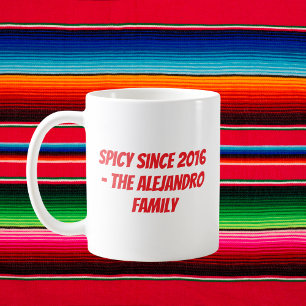 Gepersonaliseerde Cinco de Mayo Familie Koffiemok