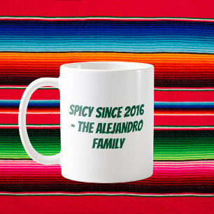 Gepersonaliseerde Cinco de Mayo Familie Koffiemok