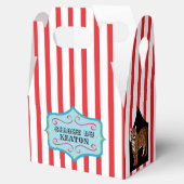 Gepersonaliseerde  Circus Favor Box Bedankdoosjes (Geopend)