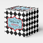 Gepersonaliseerde  Circus Favor Box Bedankdoosjes (Voorkant Zijde)