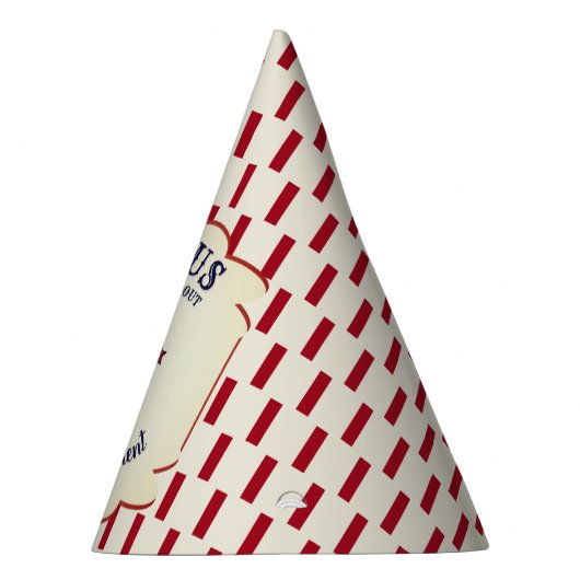 Gepersonaliseerde  Circus Olifant Pensioen Feesthoedjes (Rechts)