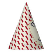 Gepersonaliseerde  Circus Olifant Verjaardag Feesthoedjes (Links)