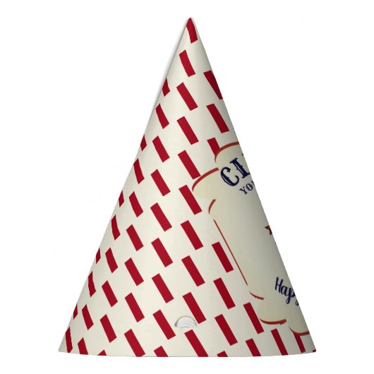 Gepersonaliseerde  Circus Olifant Verjaardag Feesthoedjes