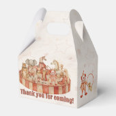 Gepersonaliseerde Circus Thema Favoriete Dozen 🎪� Bedankdoosjes (Achterkant)