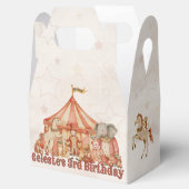 Gepersonaliseerde Circus Thema Favoriete Dozen 🎪� Bedankdoosjes (Geopend)