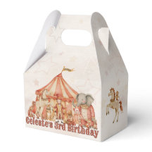 Gepersonaliseerde Circus Thema Favoriete Dozen 🎪�