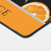 Gepersonaliseerde Citrus-thema bureaumat (Hoek)
