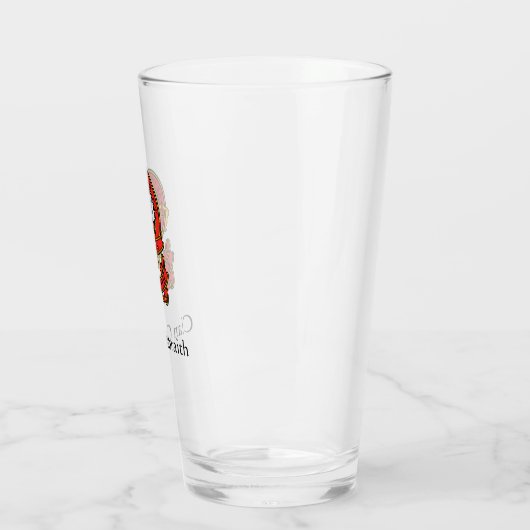 Gepersonaliseerde Clan Galbraith Drink bril Glas (Links)