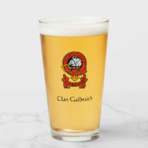 Gepersonaliseerde Clan Galbraith Drink bril