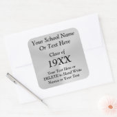 Gepersonaliseerde Class Reunion Stickers met JOUW  (Envelop)