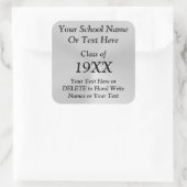 Gepersonaliseerde Class Reunion Stickers met JOUW  (Tas)